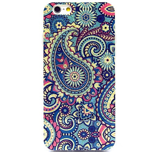 Light The Sun Flower Pattern TPU Soft Cover for iPhone 6