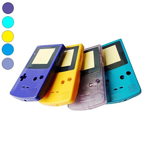 полная замена крышки случая жилья оболочка для Nintendo GBC GameBoy Color консоли