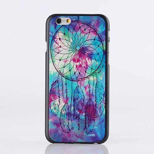 Purple Nets Pattern Plastic Hard Cover for iPhone 6 Plus