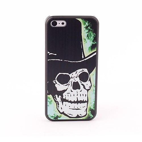 Skull Style Protective Back Case for iPhone 5C