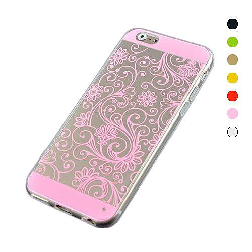 Lucky Clover Pattern TPU Soft Cover for iPhone 6(Assorted Colors)