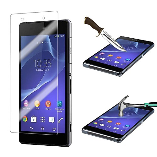 0.3mm NIce Quality Premium Tempered Glass Film Screen Protector for Sony Xperia Z2