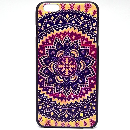 Retro Sunflower Pattern Hard Case Cover for iPhone 6