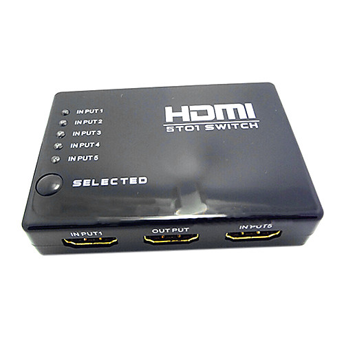 HDMI v1.3 5x1 HDMI Splitter (5 в 1 выход) Поддержка 1080p