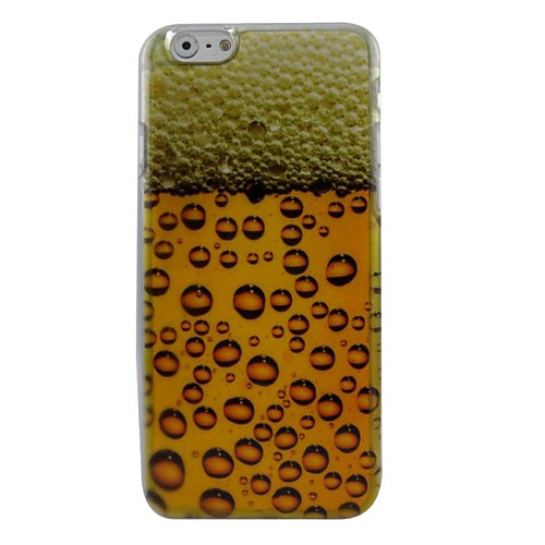 Nice Beer Plastic Hard Back Cover for iPhone 6 Plus