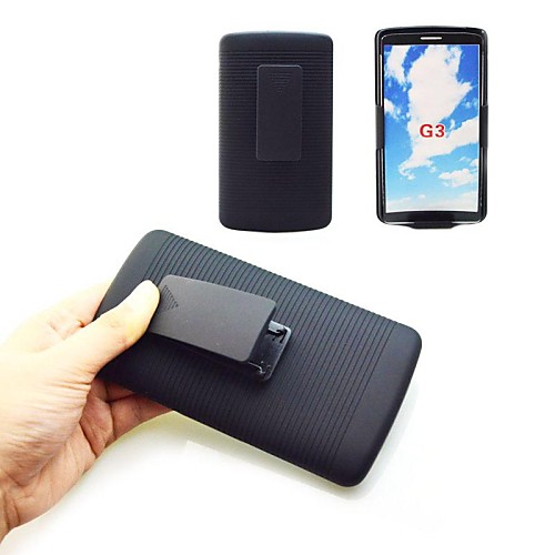 Slide Case with Belt Clip Swivel Holster Stand Cover for LG G3