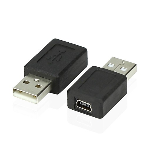 USB мужчина к Mini USB 1шт Женский адаптер