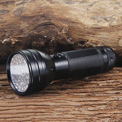 51 UV LED Scorpion Detector Hunter Finder Ultra Violet Blacklight Flashlight