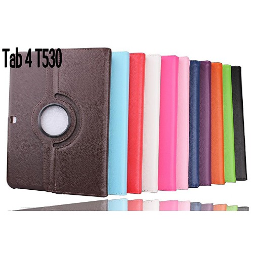 PU Leather Protective Rotable & Stand for Samsung Tab T530