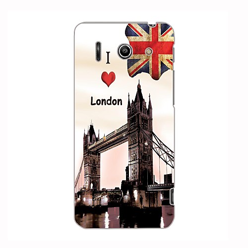 I LOVE London Design Hard Case for HuaWei G510