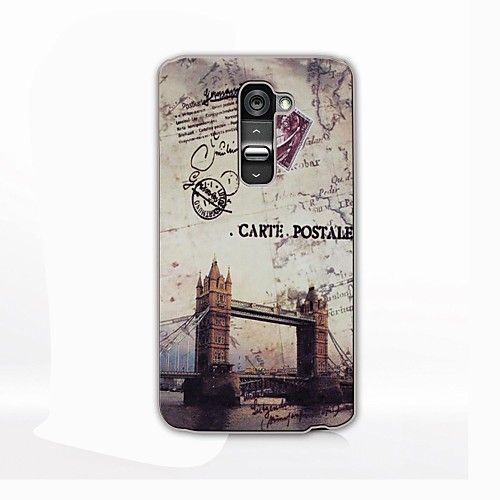 Postcard Design Hard Case for LG G2