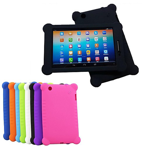 High Quality Silicone Rubber Gel Skin Case Cover for Lenovo IdeaTab S5000 7