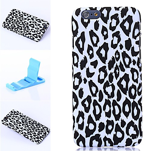 Attractive Leopard Print Pattern Plastic Hard Cover for iPhone 6