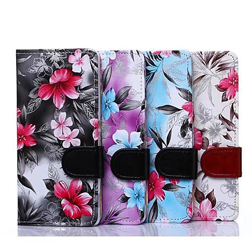 Floral Pattern PU Full Body Case with Card Slot for Sony Xperia Z3 (Assorted Color)