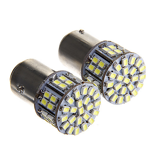 1157 6 Вт 50x1210 SMD белый свет Светодиодные лампы для автомобилей тормозной лампы (dc12v 2шт)