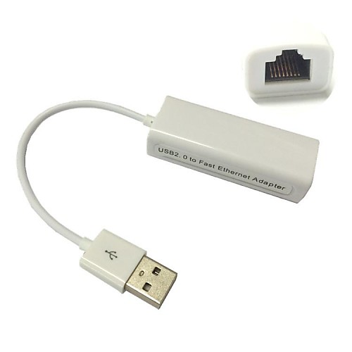 100mbps USB 2.0 к локальной сети RJ45 Ethernet сетевой адаптер для Windows 7 Vista 32