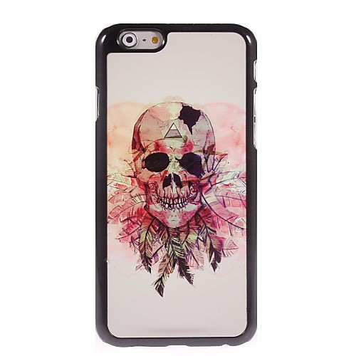 Skull Design Aluminum Hard Case for iPhone 6