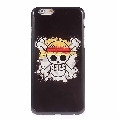 Yellow Skull Design Aluminum Hard Case for iPhone 6