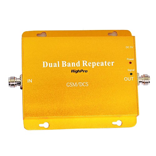 HighPro GSM DCS 900/1800MHz Dual-Band Mobile Phone Signal Repeater Booster Amplifier