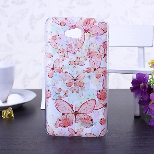 Butterfly Pattern Plastic Hard Case for LG L70