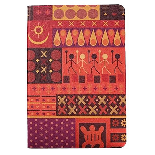 Mayans Silk Pattern Leather Full Body Case with Stand for Apple iPad Air