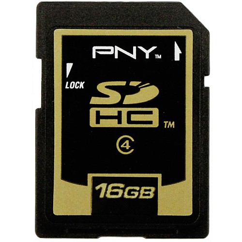 PNY 16gb класс4 Карта памяти SDHC