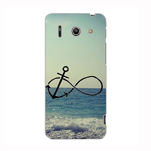 Anchor and Beach Design Hard Case for HuaWei G510