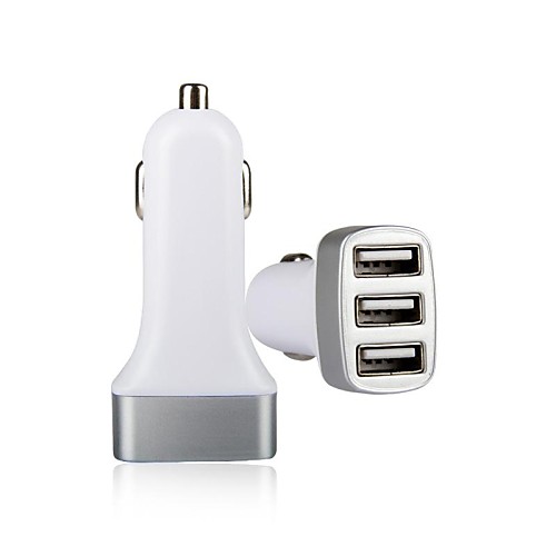 3 порта PUSB 4.2a высокого класса автомобильное зарядное устройство для автомобилей (DC 5V 4.2a)