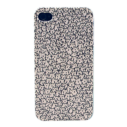 A Много Футляр Кошки Pattern для iPhone 4/4S