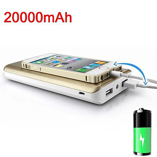 PN-999 20000mAh     IPhone 5 / 5S Samsung S4 / 5 HTC LG <br>