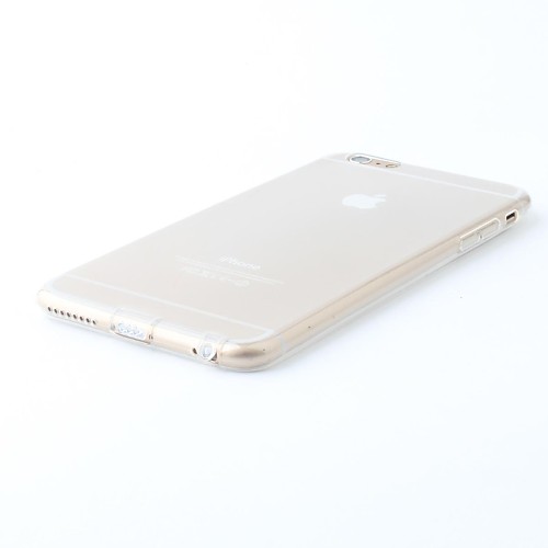 0.1mm Ultra Slim Transparent TPU Soft Case for iPhone 6 Plus (Assorted Colors)