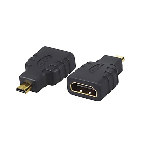 1шт новый HDMI женский микро HDMI штекер F / M Конвертер адаптер HD TV камеры бесплатной доставкой