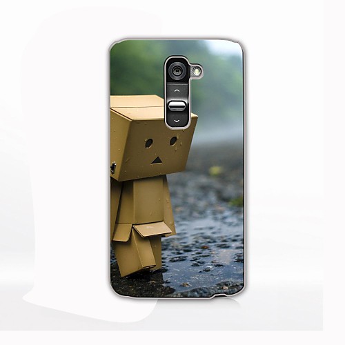 Water Wooden Man Design Hard Case for LG G2