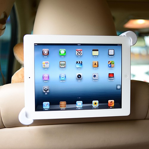 360 Degree Car Mount Bracket Back Seat Holder for iPad Air/2/3/4 and Other Tablets