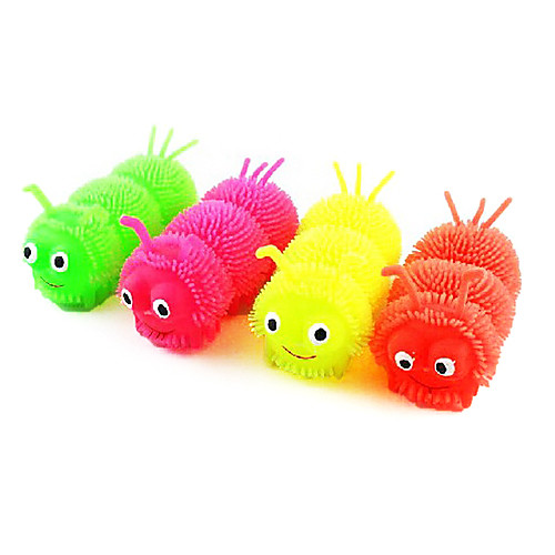 Stress Reliever Toys Rubber Elastic Flash Out Three Quarters Caterpillar(Random Color)
Stress Reliever Toys Rubber Elastic Flash Out Three Quarters Caterpillar(Random Color)