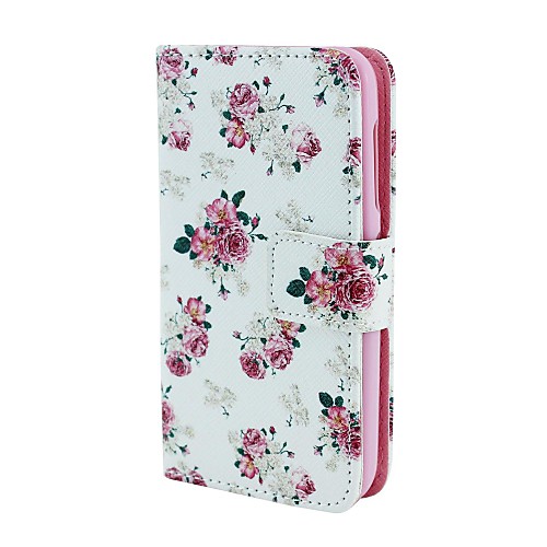 Rose Pattern Full Body Case with Card Holder  for Lumia 530