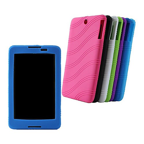 High Quality Silicone Rubber Gel Skin Case Cover for Lenovo IdeaTab A7-50/A3500 7