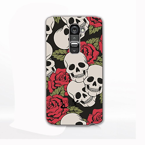 Skull Pattern Hard Case for LG G2