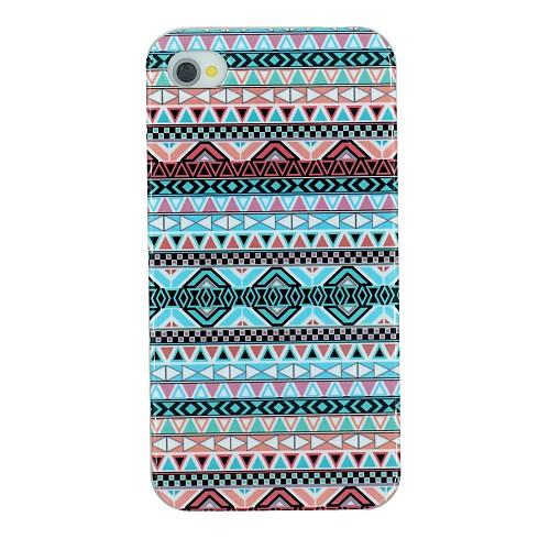 Elegant Folk Style Pattern TPU Material Soft Back Cover Case for iPhone 4/4S