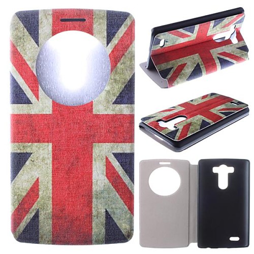 The British Flag Pattern PU Leather Full Body Case with Stand for LG G3