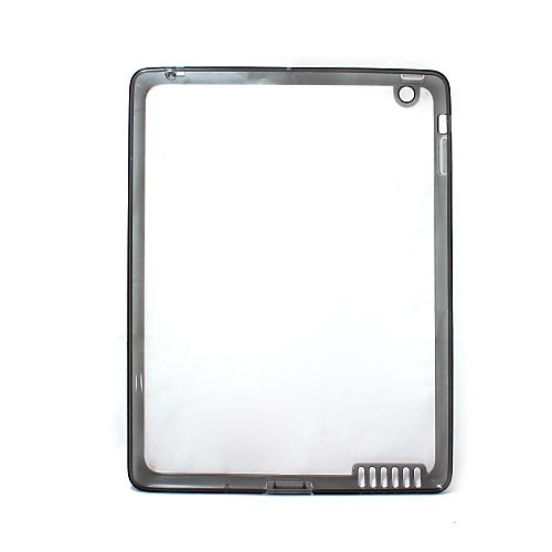 XUNDD Solid Color TPU Transparent Set of Cases Non-Slip Soft Case for iPad 2/3/4