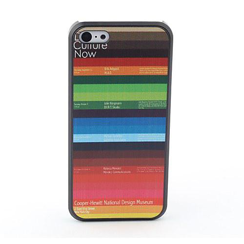 Colorful Stripe Style Protective Back Case for iPhone 5C