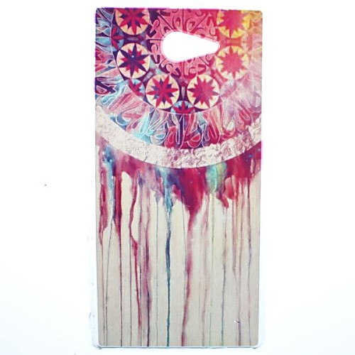 Oil Paint Aeolian Bells Transparent Pattern PC Hard Case for Sony Xperia M2 S50h