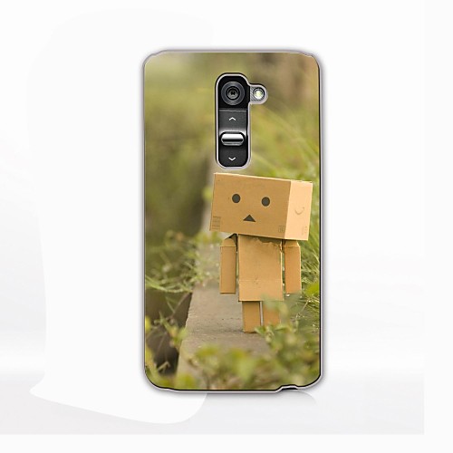 Wooden Man Pattern Hard Case for LG G2