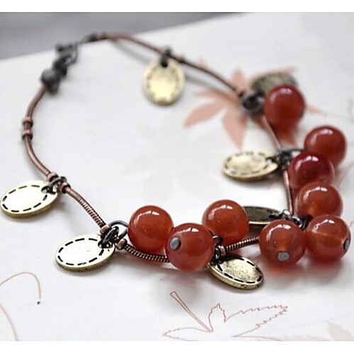 Love Is You Sweet Little Cherry Beautiful Beaded Bracelet