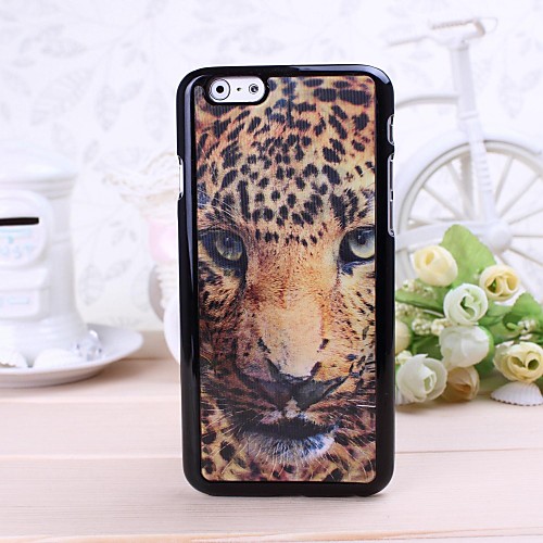 3D Leopard Pattern Plastic Hard Case for iPhone 6