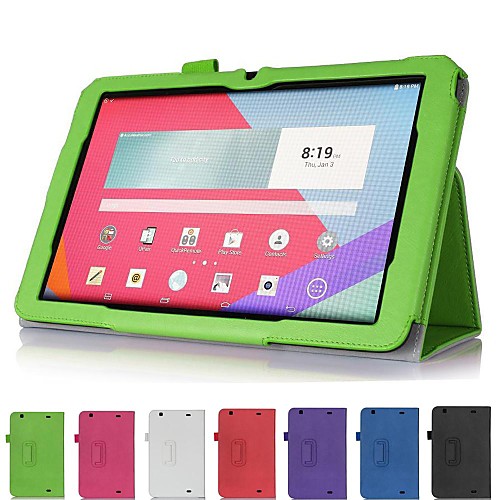 Hi-Q Hand Strap Leather Case Stand Cover for LG G Pad 10.1