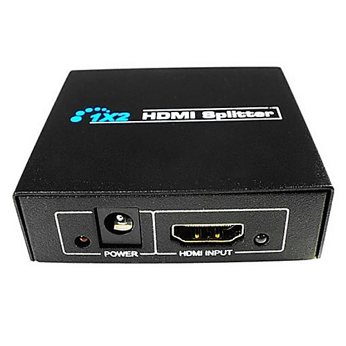 HDMI V1.4 1X2 HDMI Splitter(1 in 2 out)Support 3D 1080P