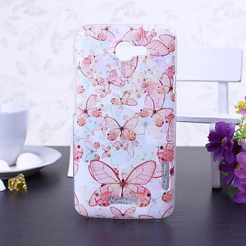 Butterfly Pattern Plastic Hard Case for HTC One X / S720e