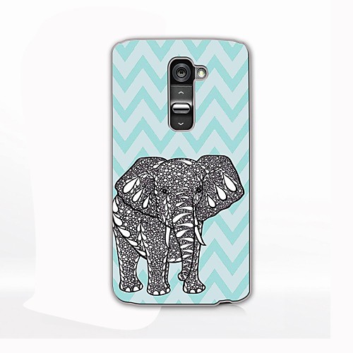 Elephant Design Hard Case for LG G2